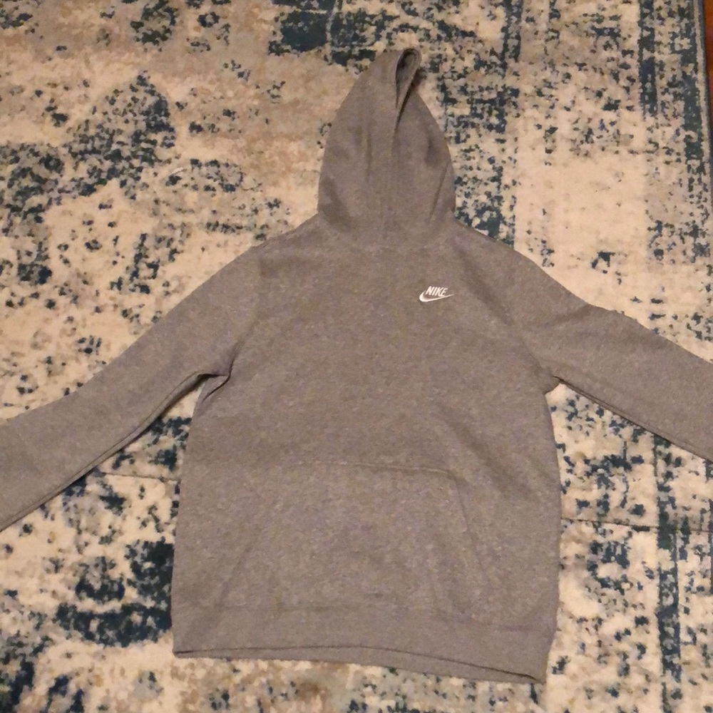 Grey Nike sweatshirt